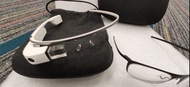 Google glass with sight correction accessory