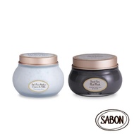 【SABON】臉部深層潔淨組(臉部純淨磨砂膏200ml+復活草純淨死海泥面膜125ml)