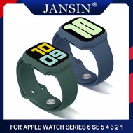 strap+tempered glass for apple watch series 5 4 3 2 1 Screen protection bracelet band for apple watch 38mm 42mm 40mm 44mm case