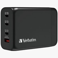 Verbatim 4 Port GAN PD3.0 200W 3 PD &amp; 1 QC3.0 USB桌上充電器 (66704)