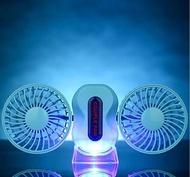 創意電風扇迷你學生宿舍usb便捷隨身小型小風扇可充電式靜音床上『櫻花小屋』