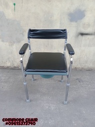 commode chair with arinola stainless adjustable height good quality