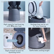 ♟℡☸ISTOREYA Portable Toilet Bowl for Adult Arinola Pot Kubeta Mobile Toilet Urinal Chair for Adult S
