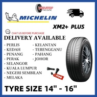 MICHELIN Xm2+ Plus (With Installation) TYRE CAR 14 15 16 inch tayar kereta AUTOMOTIVE new car tire car tyre