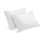 2 Serta Gel Memory Foam Pillow Set of 2 Micro Cushion Pillows Bundle