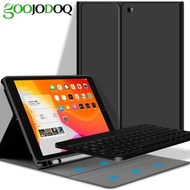 GOOJODOQ Keyboard Case for iPad Pro 11 2021 10.5 2017 / iPad Air 3 2019 Case Funda Magnetic Smart Cover with Pencil Holder 10