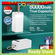 Portable Charger SSD REMAX 80000mAh 60000mAh 50000mAh 10000mAh Fast Charging Power Bank