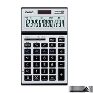 CASIO 14位數桌上型可摺式面板計算機 (JS-140TVS-SR銀)