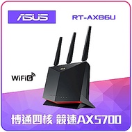 ASUS 華碩 RT-AX86U 雙頻 WiFi 6(802.11ax)電競路由器 分享器
