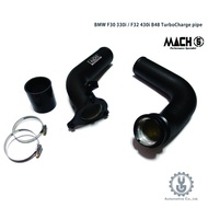 MACH5 高流量帶三元催化頭段 當派 排氣管 BMW F30 320i 330i B48 充電管 底盤【YGAUTO】