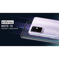 Infinix Note 10  6GB + 128GB , FHD 6.95" Super Fluid