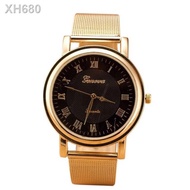 ✖❈Geneva stainless gold women’s wrist watch
