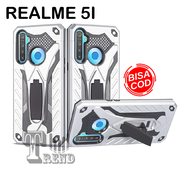 CASE STANDING FOR REALME 5I TRANSFORMER ROBOT-CASE IRON MAN CASE REALME 5I