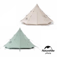 【Naturehike】朗 輕奢風戶外帶煙囪口12人大型棉布金字塔帳篷12.3 Glamping系列