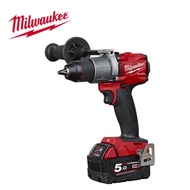 【Milwaukee 美沃奇】18V鋰電無碳刷震動電鑽-M18 FPD2-502 原廠公司貨(優惠套裝組合)