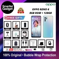 Oppo Reno 6 5G Smartphone (8GB RAM 128GB ROM) Reno6 | 1 Year Warranty by Oppo Malaysia