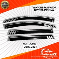 №◎Toyota Innova Two Tone Rain Visor (2016-2021)