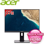 ACER 宏碁 B277 27型 IPS無邊框電腦螢幕