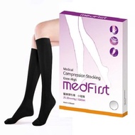 Medfirst 醫療彈性襪 220D 小腿襪 黑色 S號/M號/L號/XL號 (單件)【杏一】