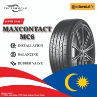 CONTINENTAL MAXCONTACT MC6 (FREE INSTALLATION)