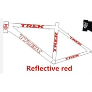 Road Bike Frame Trek Sticker Lightning Reflective Bicycle DIY decals