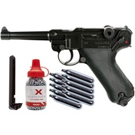 Umarex Legends Luger P.08 .177 Air Pistol (Pistol + CO2, Magazine and BB's) Metal wall sign