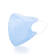 【HAOFA x MASK】3D 氣密型立體口罩 粉藍色兒童款│50入/盒