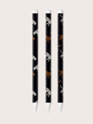 1sheet Leopard Pattern Apple Pencil 2nd Sticker