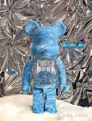 bearbrick Starry Sky Qianqiu Violent Bear Van Gogh Sunflower Blocks Bear Joint Ring Bear Blind Box Decoration 1000%