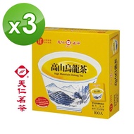 【天仁茗茶】天仁高山烏龍茶袋茶防潮包100入*3