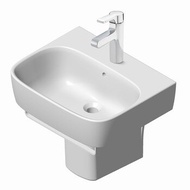 Kohler Modern Life半柱面盆(含毛巾桿) + Singulier面盆龍頭組