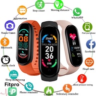 【100% Original】▧◙2021 New M6 Smart Watch Men Women Fitness Sports Band Fitpro Version Bluetooth Musi