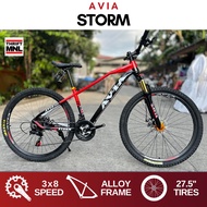 Thrift MNL's AVIA STORM [PURE ALLOY] 3x8 27.5'' Mountain Bike | Shimano Shifters, Lockout Suspension