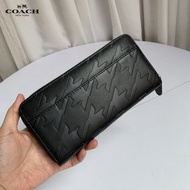 Coach long wallet men zipper wallet 74881