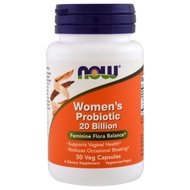 2022 new modelsTAY61JxW ✅Ready Stock ✅Now Foods Women's Probiotic 20 Billion 50 Veggie Caps