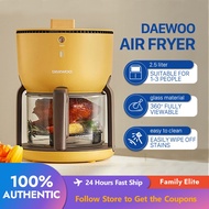 Korean Daewoo Non-stick Air Fryer(2L) Multifunctional Electric Fryer Visualized Fully Automatic Fryer K5