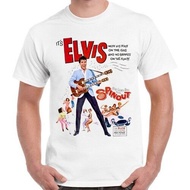 Elvis Presly Spinout Poster Movie Rock S Cool Vintage Retro Available Good Sale Mens T-Shirt