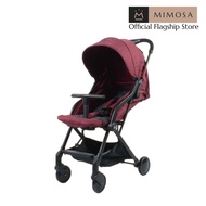 Mimosa Globetrotter+ Travel Lightweight Stroller - Mimosa Maroon (from birth)