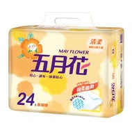 五月花清柔抽取式衛生紙100抽*24包