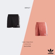 Adidas 3-Stripes Shorts 黑 粉 三線 短褲 熱褲 運動 CY4763 CY4765 IMPACT