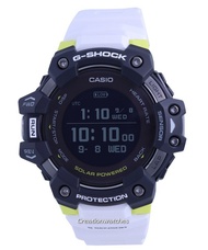 Casio G-Shock G-Squad Heart-Rate Monitor Digital  200M Smart Sport Mens  White Resin Strap Watch GBD-H1000-1A7