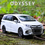 1/32 Scale Honda 2019 Odyssey Diecast Alloy Pull Back Car Collectable Toy Gifts for Children