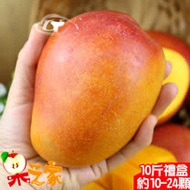 【果之家】屏東枋山愛文芒果10斤(約10-24顆入)