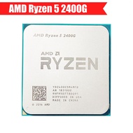 AMD Ryzen 5 2400G R5 2400G 3.6GHz Quad-Core Eight-Thread 65W CPU Processor Socket AM4 with Radeon RX Vega 11, NO FAN