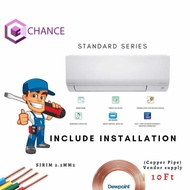 Daikin Wall Mounted Inverter Aircond FTKF Standard Series (1.5HP) Built-in WiFi