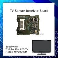 TV Sensor Receiver Board- Compatible for Toshiba 40PU200EM, 32PB200EM