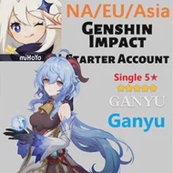 Genshin Impact Ganyu Amerika/Eropa/Asia Genshin Impact Account L7 KEQING Dinc JEAN VENTI QIQI MONA Ganyu Starter Account