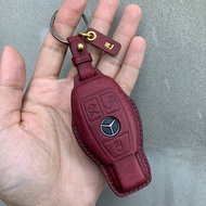 Benz 賓士 汽車鑰匙皮套 A180 A200 G350 G500 皮革鑰匙包 AMG