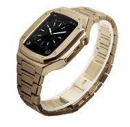 Luxury Watch Accessories For Apple Watch Iwatch 6/5/4/SE Metal Strap Case 44Mm