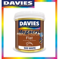 DAVIES Megacryl FLAT WHITE 500 100% Acrylic Latex paint2021